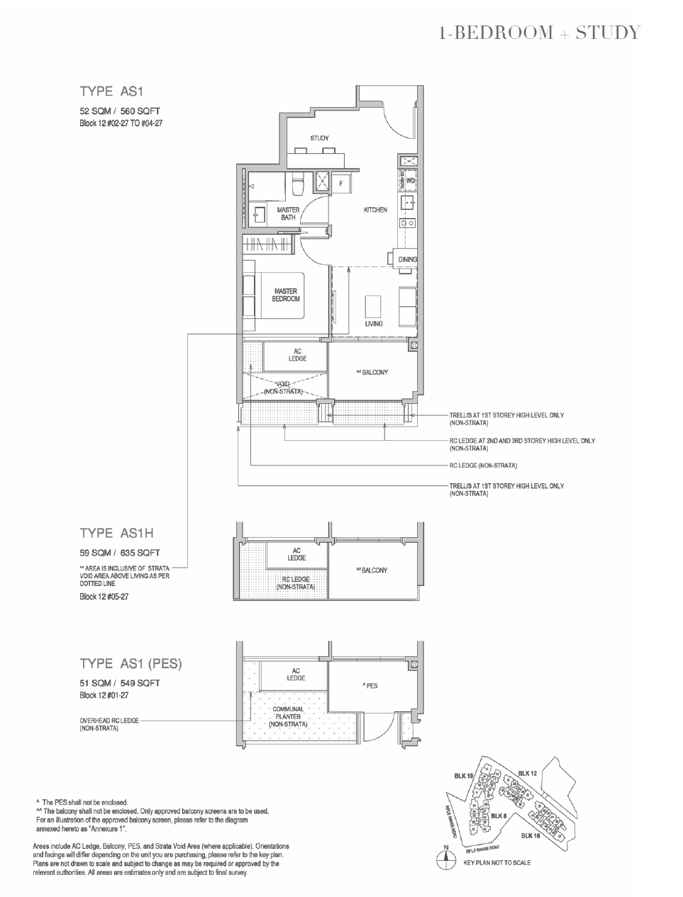 Mayfair Gardens 1 Bedroom Floor Plan 8
