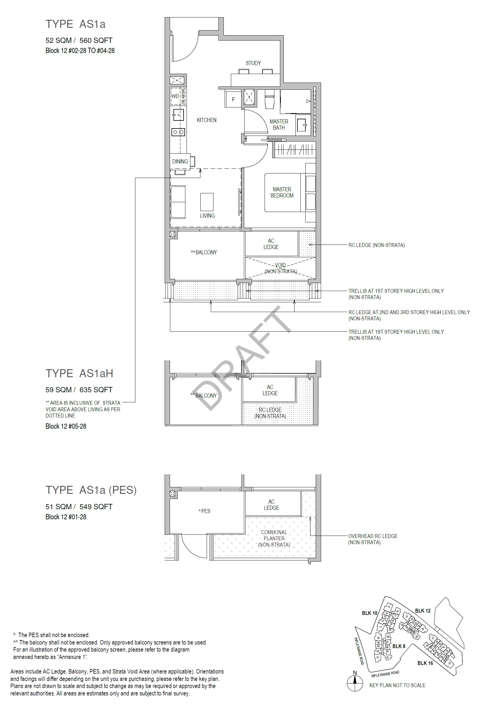 Mayfair Gardens 1 Bedroom Floor Plan 9