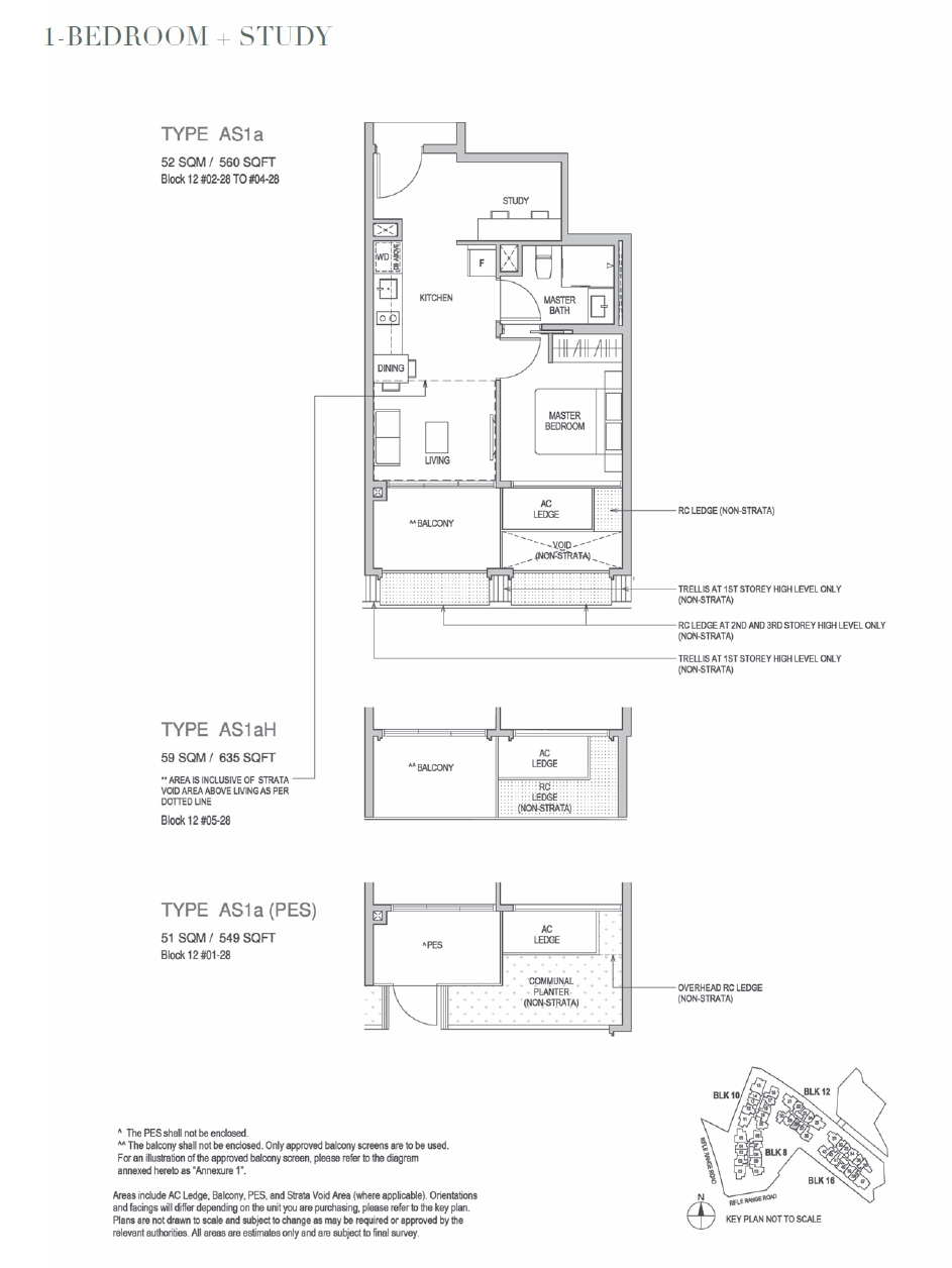 Mayfair Gardens 1 Bedroom Floor Plan 11