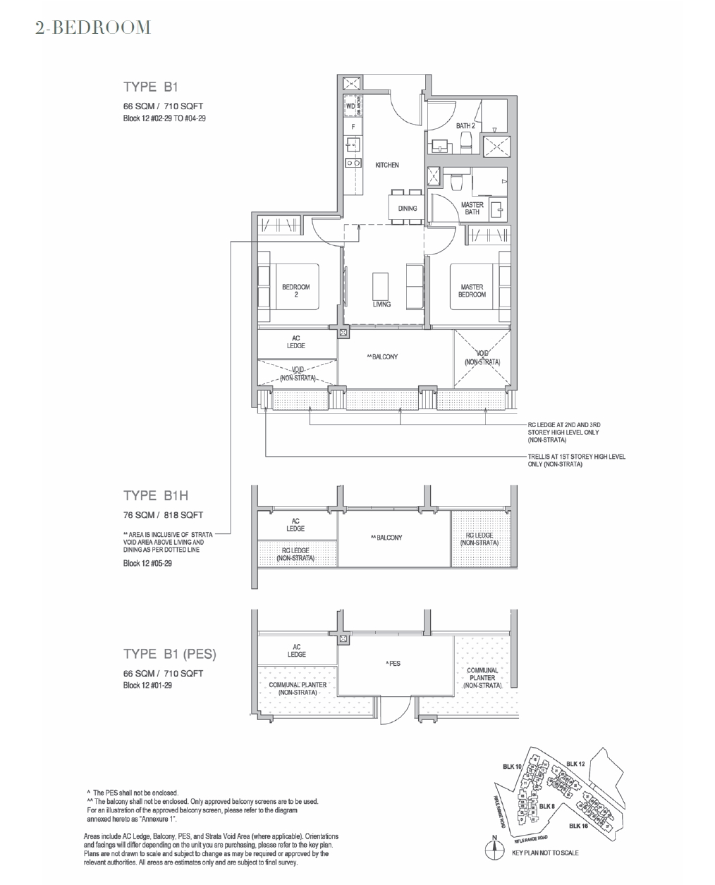 Mayfair Gardens 1 Bedroom Floor Plan 13