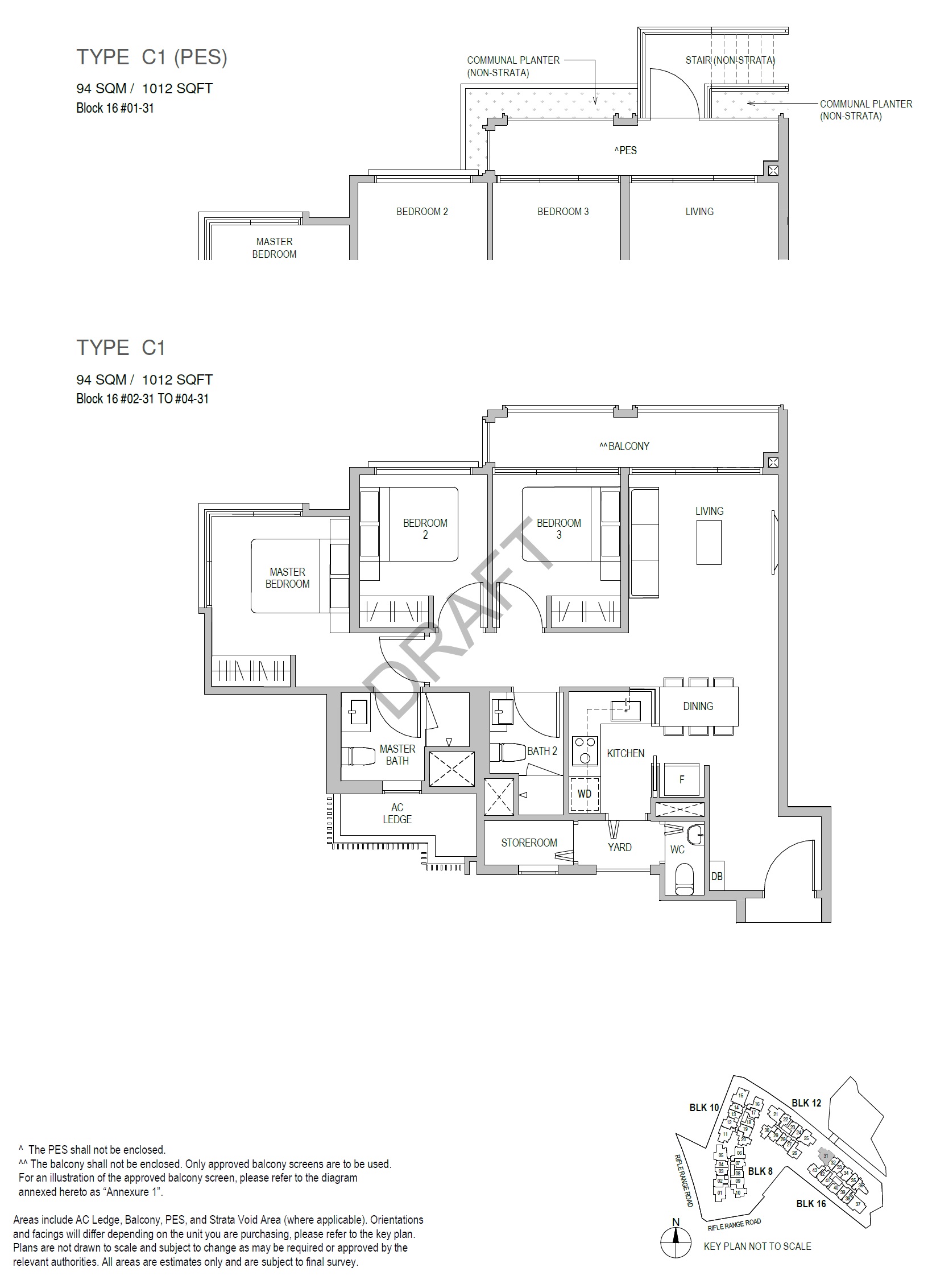 Mayfair Gardens 1 Bedroom Floor Plan 18