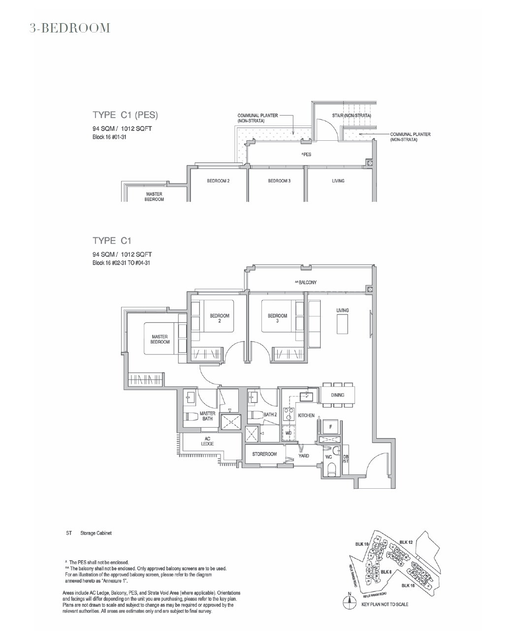 Mayfair Gardens 1 Bedroom Floor Plan 19