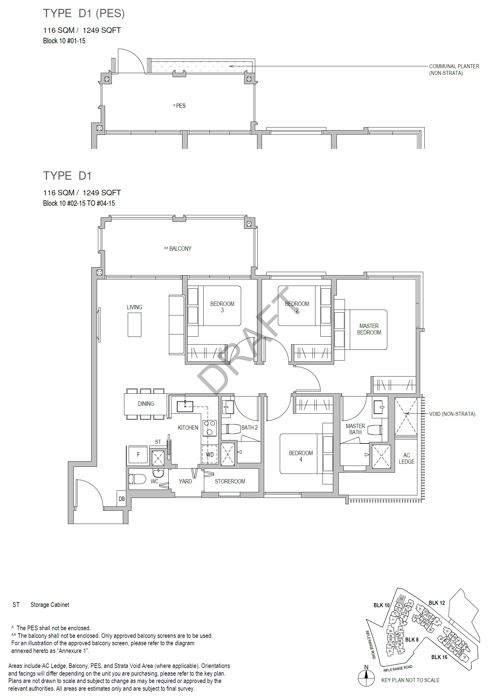 Mayfair Gardens 1 Bedroom Floor Plan 20
