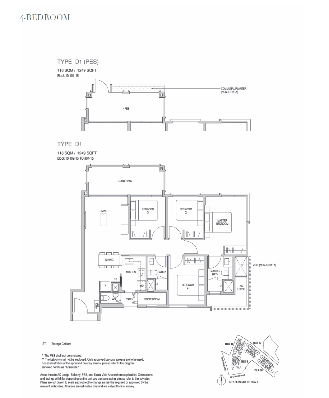 Mayfair Gardens 1 Bedroom Floor Plan 21